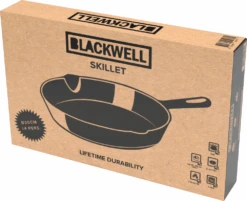 Blackwell Koekenpan - Gietijzer - ø 20 Cm - Zonder Anti-aanbaklaag -Keukengerei Verkoop Box20 Package New
