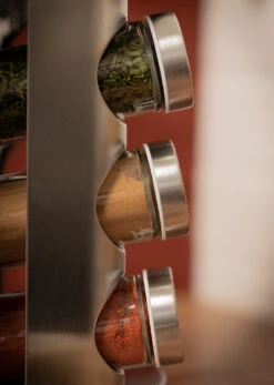 Blackwell Kruidenrek / Kruidencarrousel - Inclusief 12 Kruidenpotjes - RVS 13 Blackwell Kruidenrek / Kruidencarrousel - Inclusief 12 Kruidenpotjes - RVS -Keukengerei Verkoop COOK4379