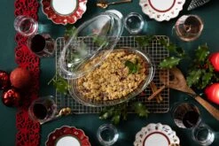 Sareva Ovenschaal Met Deksel - Hittebestendig Glas - Ovaal - 28 X 19 Cm / 4 Liter -Keukengerei Verkoop Crumble in ovenschaal en vershoudbakjes 1