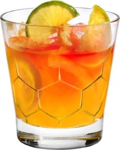 Duralex Waterglazen Hexagone - 260 Ml - 6 Stuks -Keukengerei Verkoop Duralex hexagone tumbler glas