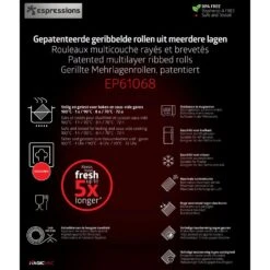 Espressions Vacumeerfolie 600 X 20 Cm - 2 Stuks - Geschikt Voor Foodsaver -Keukengerei Verkoop EP61068 621c985a59d0a2.25566617 1