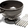 Emile Henry Fondue Set - Fusain