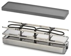 Espressions Gourmetstel Slim - 4 Personen -Keukengerei Verkoop Espressions Gourmetstel Raclette Slim 42 x 13 cm