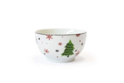 Studio Tavola Kerstservies - Porselein - Rood - 18-delig / 6 Personen -Keukengerei Verkoop HIT Kerstservies Rood 04