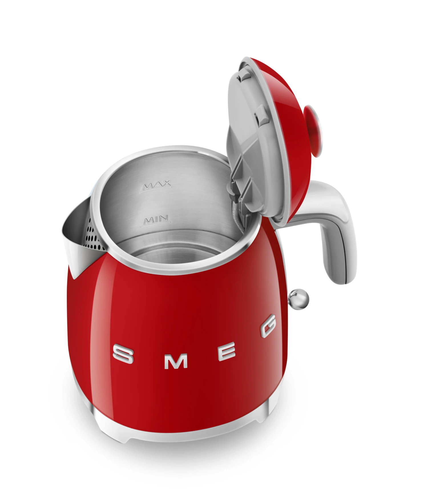 SMEG Waterkoker Mini - 1400 W - Rood - 800 Ml - 3 Kops - KLF05RDEU 2 SMEG Waterkoker Mini - 1400 W - Rood - 800 Ml - 3 Kops - KLF05RDEU - Afbeelding 2