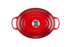 Le Creuset Braadpan Signature - Ovaal - Kersenrood - ø 33 Cm / 7.5 Liter -Keukengerei Verkoop LC 20191021 HL PS FS 21178290602430 004 1