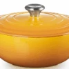 Le Creuset Braadpan Signature - Marmite - Nectar - ø 26 Cm / 4.1 Liter