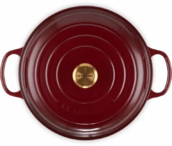 Le Creuset Braadpan Signature - Campagnard - Rhone - ø 30 Cm / 3.5 Liter -Keukengerei Verkoop LC 20230217 HL PS FS 21180309494441 004