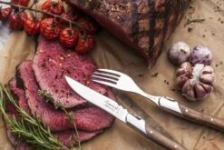 Laguiole Style De Vie Steakvorken Luxury Line Olijfhout 6 Stuks -Keukengerei Verkoop Laguiole Luxury Line vorken olijfhout sf gr 6