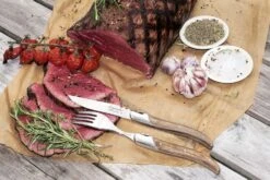 Laguiole Style De Vie Steakvorken Luxury Line Olijfhout 6 Stuks -Keukengerei Verkoop Laguiole Luxury Line vorken olijfhout sf gr 7