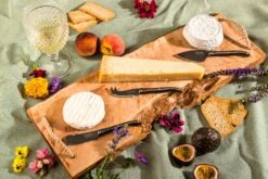 Laguiole Style De Vie Kaasmessenset Black Stonewash -Keukengerei Verkoop Laguiole kaasmessen black stonewasg sf kl 4