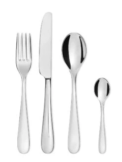 Alessi Bestekset Nuovo Milano - 5180S24 - 24-delig / 6 Personen - Door Ettore Sottsass -Keukengerei Verkoop M 01 5180S24 1648x 1