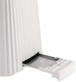 Alessi Broodrooster Plissé - 6 Standen - Wit - Michele De Lucchi - MDL08 W -Keukengerei Verkoop MDL08W 05 A4 3500pxl