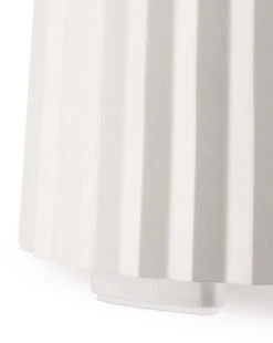 Alessi Blender Plissé - 5 Snelheden + Turbostand - Wit - Michele De Lucchi - 1.5 Liter - MDL09 W -Keukengerei Verkoop MDL09W 06 A4 3500pxl