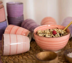 Studio Tavola Bekers Mykonos 350 Ml - 6 Stuks -Keukengerei Verkoop Mykonos Koffie Thee 2 5