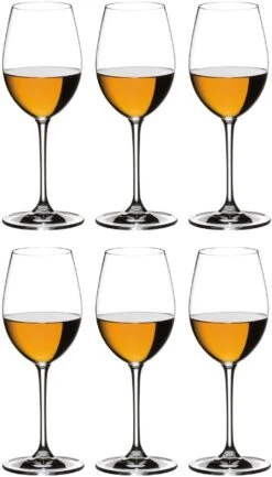 Riedel Witte Wijnglazen Vinum - Sauvignon Blanc / Dessertwijn - 6 Stuks