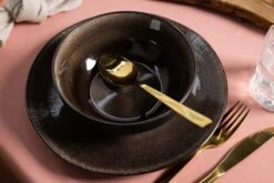 Studio Tavola Serviesset Samos - 18-delig / 6 Personen -Keukengerei Verkoop ST Dark Brown 3 1