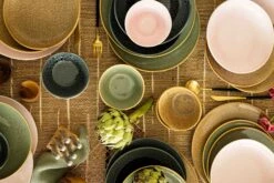 Jay Hill Serviesset Lihou - 16-delig / 4 Personen - Grijs/Zwart -Keukengerei Verkoop Set 2 Sfeer Eilanden Klein 6 1