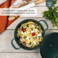 Westinghouse Braadpan Performance - Gracious Green - ø 28 Cm / 6.7 Liter 15 Westinghouse Braadpan Performance - Gracious Green - ø 28 Cm / 6.7 Liter -Keukengerei Verkoop WCCC0095024SG 2 1