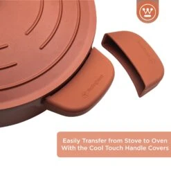 Westinghouse Hapjespan Performance - Rebel Red - ø 32 Cm / 5.8 Liter - Standaard Anti-aanbaklaag 15 Westinghouse Hapjespan Performance - Rebel Red - ø 32 Cm / 5.8 Liter - Standaard Anti-aanbaklaag -Keukengerei Verkoop WCCC0095L28OR 5 1