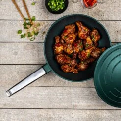 Westinghouse Wokpan Performance - Gracious Green - ø 28 Cm - Standaard Anti-aanbaklaag -Keukengerei Verkoop WCCW0095028SG 14 1