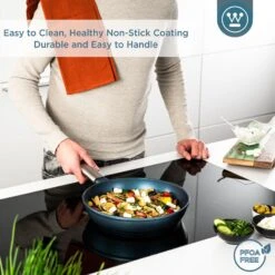 Westinghouse Koekenpan Performance - Bravery Blue - ø 28 Cm - Standaard Anti-aanbaklaag -Keukengerei Verkoop WCFP0095024BL 4 1