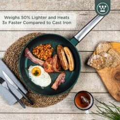 Westinghouse Koekenpan Performance - Gracious Green - ø 28 Cm - Standaard Anti-aanbaklaag -Keukengerei Verkoop WCFP0095024SG 2 1