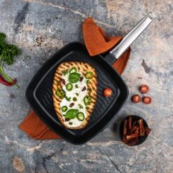 Westinghouse Grillpan Performance - Blissful Black - 28 X 28 Cm - Standaard Anti-aanbaklaag -Keukengerei Verkoop WCFP0095G28BK 9