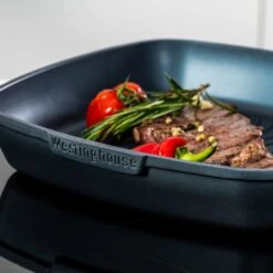 Westinghouse Grillpan Performance - Bravery Blue - 28 X 28 Cm - Standaard Anti-aanbaklaag -Keukengerei Verkoop WCFP0095G28BL 7