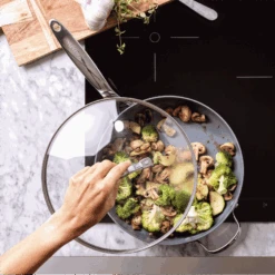 GreenPan Pannendeksel - Hittebestendig Glas - ø 24 Cm -Keukengerei Verkoop a83e871d160df765fdf57bb45ddf63e2b65b0cdf CW000028 004 2 a5B15D 1