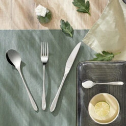 Amefa Koffielepels Cuba 6 Stuks -Keukengerei Verkoop cuba bestekset 84 delig zilver ambiance 112000mdf2l45 3