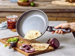 BK Koekenpan Granite Aluminium - ø 28 Cm - Keramische Anti-aanbaklaag -Keukengerei Verkoop d5149e14f2006e0a75c6650824745840d9eab1bb BK Inductiekoken PH00636 009 1