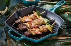 Le Creuset Grillpan Signature - Deap Teal - 26 X 26 Cm - Geëmailleerde Anti-aanbaklaag -Keukengerei Verkoop grillpfanne deepteal livest