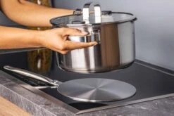 Sareva Inductie Adapter / Adapterplaat - RVS - ø 26 Cm -Keukengerei Verkoop groot 1 1