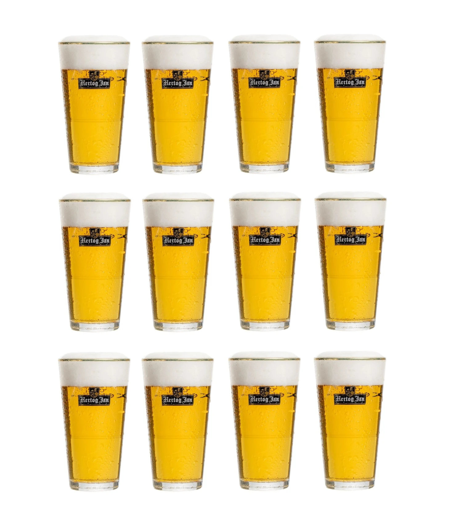 Hertog Jan Bierglazen Vaasje - 250 Ml - 12 Stuks 1 Hertog Jan Bierglazen Vaasje - 250 Ml - 12 Stuks