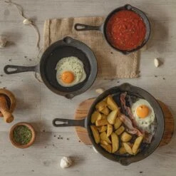 Blackwell Koekenpan - Gietijzer - ø 20 Cm - Zonder Anti-aanbaklaag -Keukengerei Verkoop jh gietijzer 002 2 1