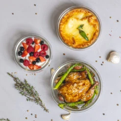 Sareva Vershoudbakje Cook & Fresh - Hittebestendig Glas - ø 15 Cm / 400 Ml -Keukengerei Verkoop product 23 2