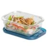 Sareva Glazen Vershoudbakje Cook & Fresh - Hittebestendig Glas - 17 X 11 X 5 Cm / 300 Ml