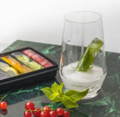 Sareva IJsblokjesvorm - 10 Ijsstaafjes - Siliconen - Easy Release - Herbruikbaar -Keukengerei Verkoop product 8 6