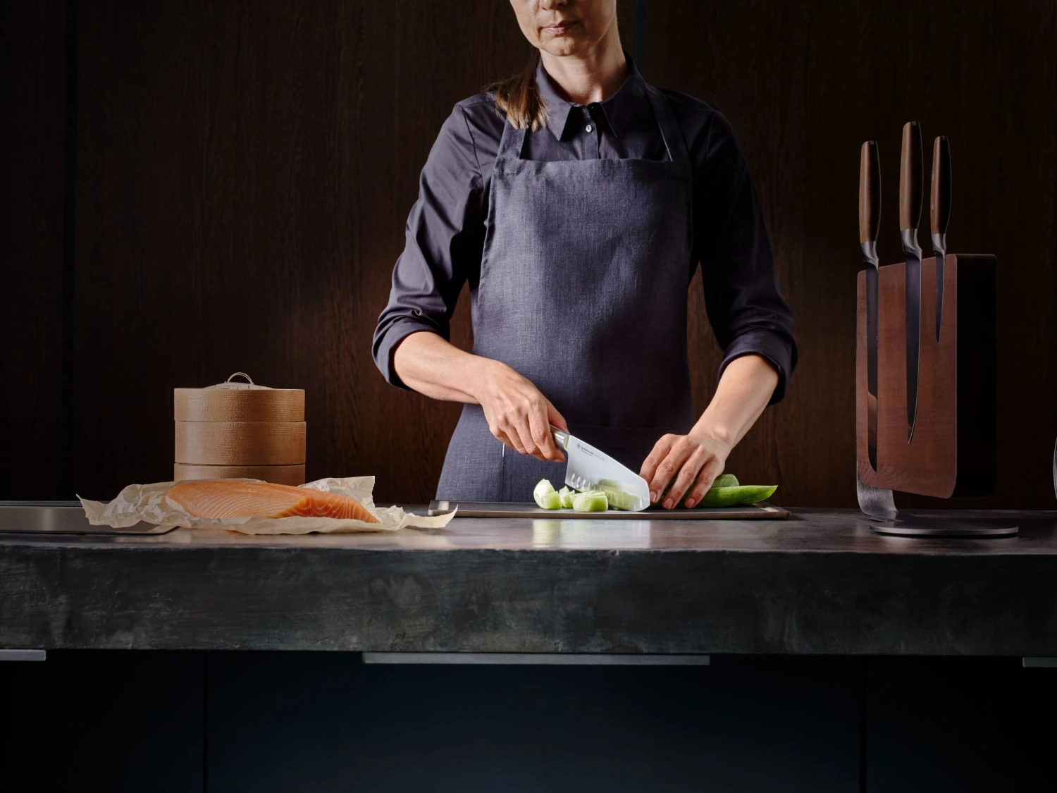 Wusthof Santokumes Gourmet 17 Cm 2 Wusthof Santokumes Gourmet 17 Cm - Afbeelding 2