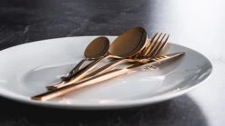 Sareva Bestekset - 24-delig / 6 Personen - Koper -Keukengerei Verkoop sfeer brons 6 3