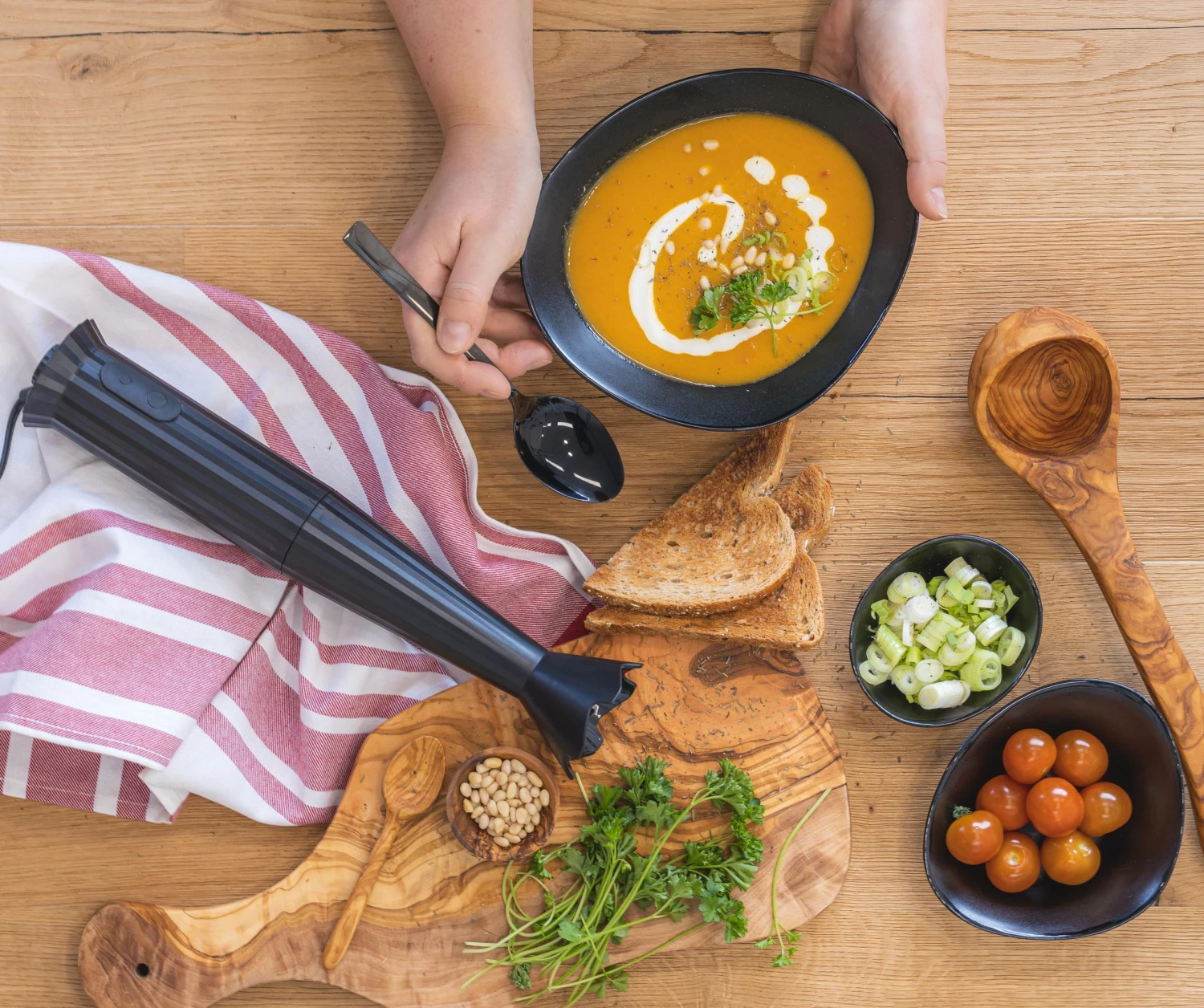 Alessi Staafmixer Plissé - 2 Standen - Zwart - Michele De Lucchi - MDL10 B 2 Alessi Staafmixer Plissé - 2 Standen - Zwart - Michele De Lucchi - MDL10 B - Afbeelding 2