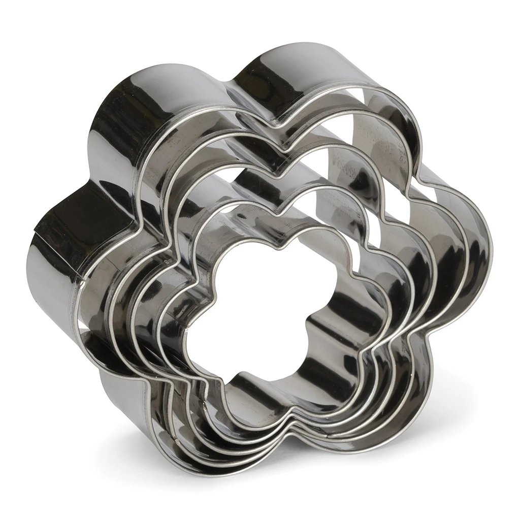 Patisse Uitsteekvormen Bloem 5-Delig 1 Patisse Uitsteekvormen Bloem 5-Delig