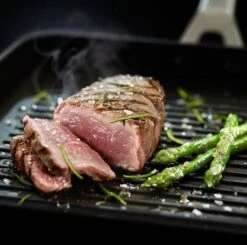 Valira Grillpan Aire Basics - Zwart - 28 X 28 Cm -Keukengerei Verkoop valiragrillpan28x283 5