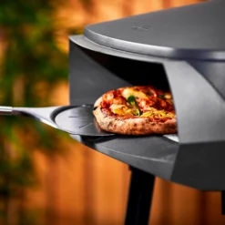 Witt Pizza Oven Etna Rotante - Op Gas Voor Buiten - Mat Grafiet - Voor ø 40 Cm Pizza's - Roterende Pizzasteen -Keukengerei Verkoop witt pizza etna rotante black 05 1